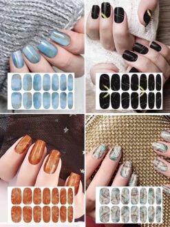 GUAPÀ® Nagelstickers & Nail Wraps - Nail Art - Nagel Folie - Kerst Stickers - Nagelstickers Kerst - Nagellak Stickers - 22 Nail Art Stickervellen -Cosmetische Kortingen Winkel 900x1200 59