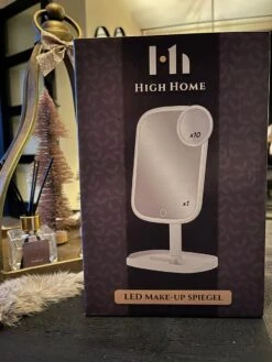 HighHome - Make Up Spiegel Met Led Verlichting - Inclusief 10x Spiegel - 3 Warmtes - 360 °C Draaibaar 19 HighHome - Make Up Spiegel Met Led Verlichting - Inclusief 10x Spiegel - 3 Warmtes - 360 °C Draaibaar -Cosmetische Kortingen Winkel 900x1200 64