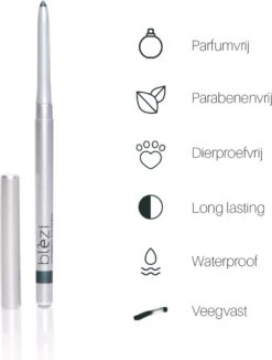 Blèzi® Automatic Eye Pencil 25 Emerald Blue - Oogpotlood Waterproof - Groen Blauw -Cosmetische Kortingen Winkel 910x1200