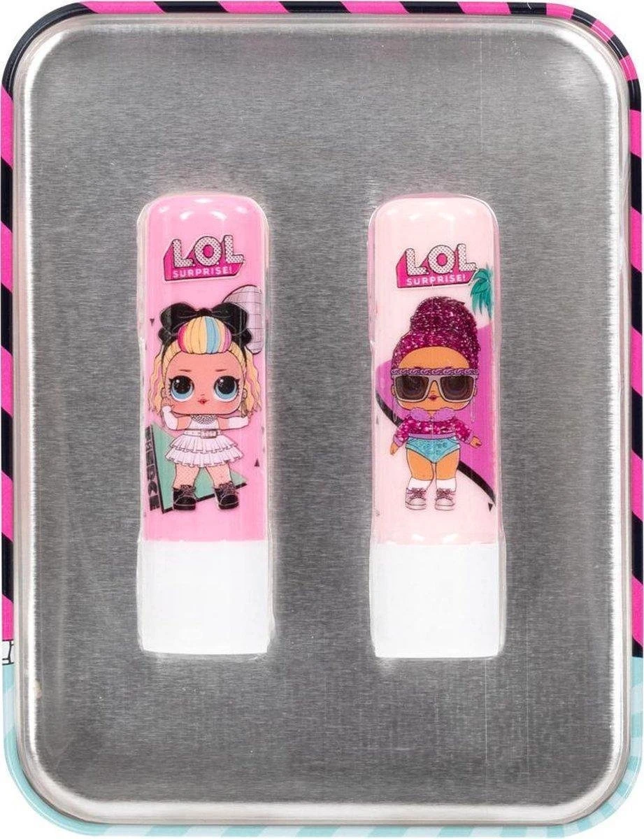 L.O.L. Surprise! - Lippenbalsem - 2 Pack 4 L.O.L. Surprise! - Lippenbalsem - 2 Pack - Afbeelding 2