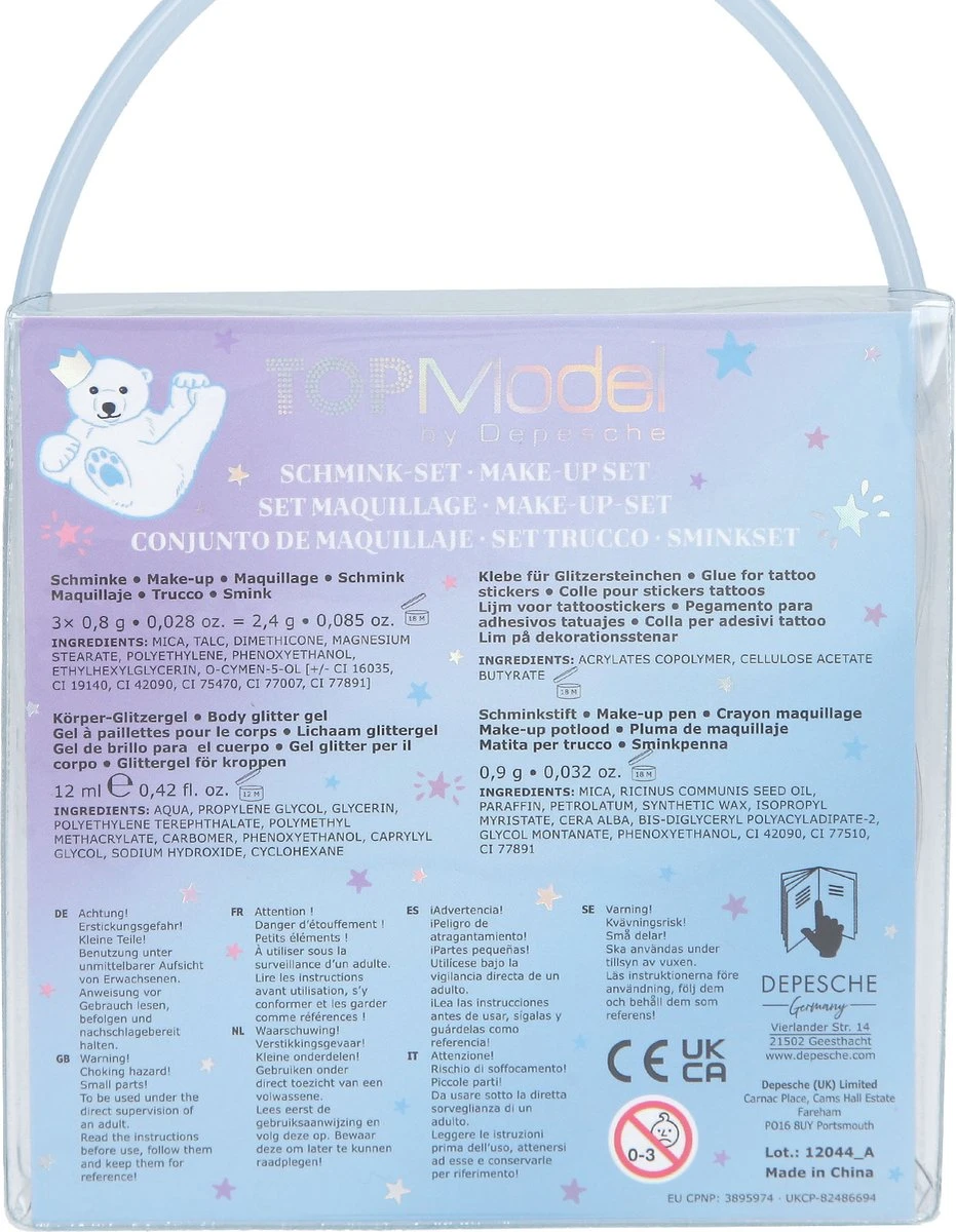 Depesche TOPModel Make-up Set ICEWORLD 7 Depesche TOPModel Make-up Set ICEWORLD - Afbeelding 5