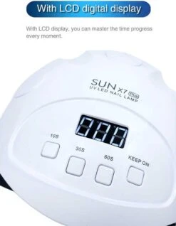 Nageldroger- 90 Watt LED UV Inclusief Manicure- Pedicure Set - Professioneel - Nagel Lamp LED - Professionele Nageldroger - Ledlamp - Gel Nagellak - Gelpolish - Gel Nagels - Builder Gel - Acryl -Cosmetische Kortingen Winkel 932x1200 2