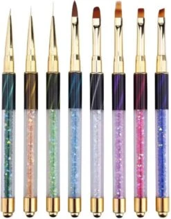 Nail Art Penselen - 8-delig - Penselen - Nail Art Brushes - Nail Art Kwasten - Nail Art - Nail Art Tools - Nail Art Set - Nail Art Kwast - Penselenset - Penselen Set - Penselen Nagels - Nail Art - Nail Art Kit - Nail Art Penseel -Cosmetische Kortingen Winkel 938x1200 6