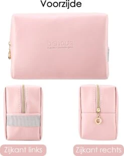 Behave Make Up Tasje - Etui - Organizer - Toilettas - Roze - 16,5 X 7 X 12 Cm - 1,5 L -Cosmetische Kortingen Winkel 954x1200 9