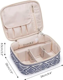 Make-uptas, Grote Toilettas, Reistas Voor Make-up, Voor Vrouwen En Meisjes -Cosmetische Kortingen Winkel 958x1200 3