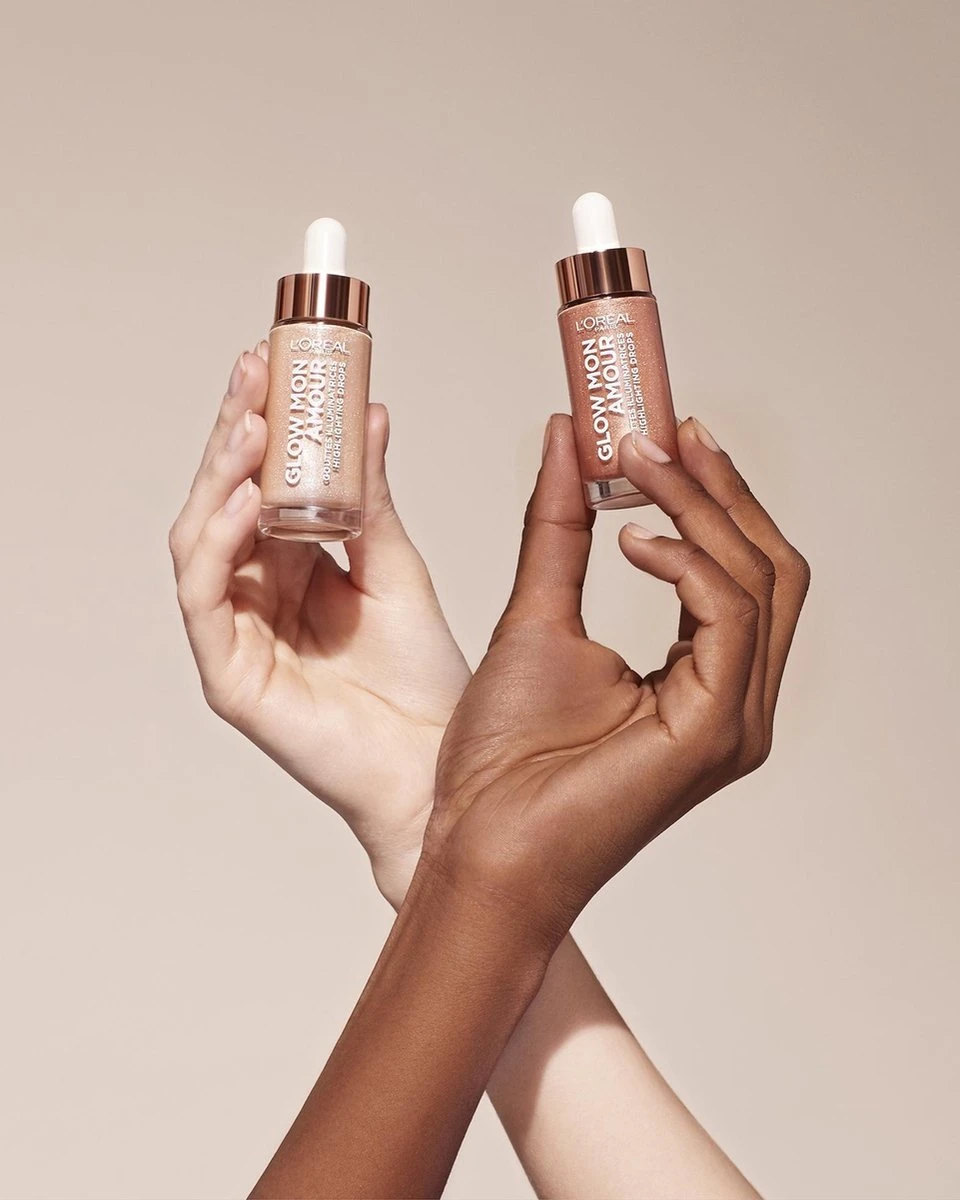 L'Oréal Paris Glow Mon Amour Highlighter Drops - 02 Loving Peach 12 L'Oréal Paris Glow Mon Amour Highlighter Drops - 02 Loving Peach - Afbeelding 10