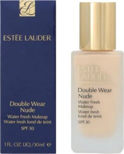 Estee Lauder - Double Wear Nude Water Fresh Makeup Spf30 Lightweight Foundation 1W1 Bone 30Ml -Cosmetische Kortingen Winkel 963x1200
