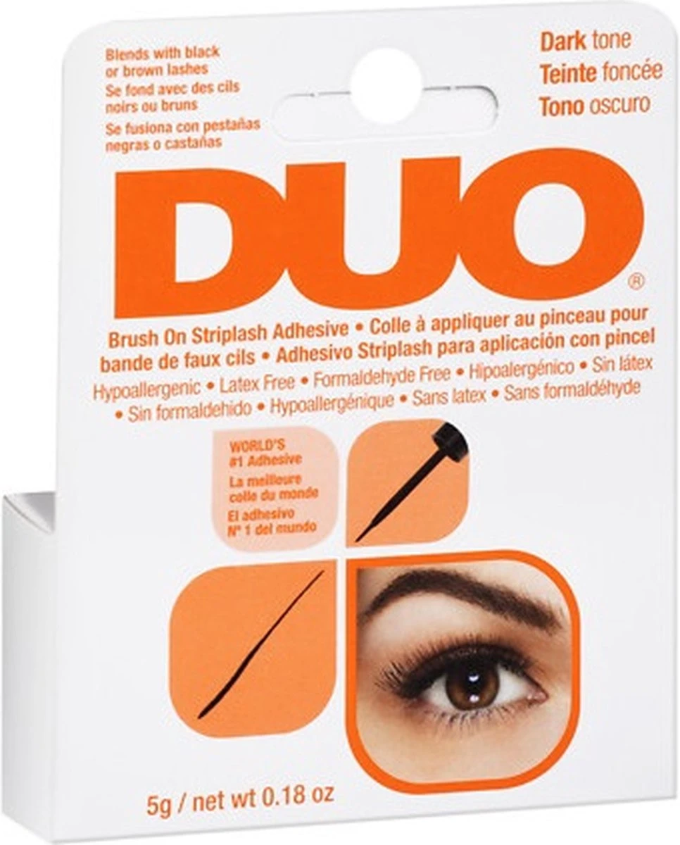 DUO - Brush-On Lash Adhesive Wimperlijm - Dark 9 DUO - Brush-On Lash Adhesive Wimperlijm - Dark - Afbeelding 7