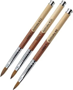 KOLINSKY ACRYL PENSEEL #12 - Kolinsky Penseel - Acryl Penseel - Acryl Nagels - Hout -Cosmetische Kortingen Winkel 971x1200