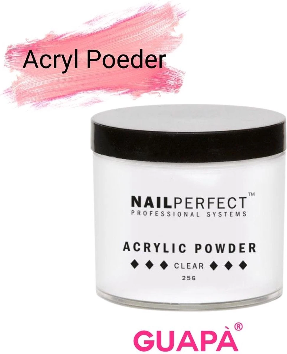 GUAPÀ® Acryl Starterspakket Transparant Clear | Acryl Poeder | Acrylic Liquid | Acryl Penselen | Dappendish | Acryl Nagels | Professionele Kwaliteit 4 GUAPÀ® Acryl Starterspakket Transparant Clear | Acryl Poeder | Acrylic Liquid | Acryl Penselen | Dappendish | Acryl Nagels | Professionele Kwaliteit - Afbeelding 2
