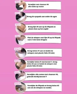 Merkloos Wimper & Wenkbrauw Lifting Set - Wimperlift - Wenkbrauwlift - Lashlift - Browlift - Proffesional Wimperlifting - Lash Lift - Wimperkit - Wenkbrauwkit - Permanent Gekrulde Wimpers - Lashes And Brows - Lash & Brow Kit -Cosmetische Kortingen Winkel 981x1200 5