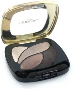 L'Oréal Paris Color Riche Quad Eyeshadow - E4 Marron Glacé -Cosmetische Kortingen Winkel 987x1200 3