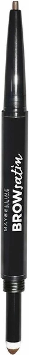 Maybelline Brow Satin Duo - 02 Medium Brown - Bruin - Wenkbrauwpotlood En Poeder 4 Maybelline Brow Satin Duo - 02 Medium Brown - Bruin - Wenkbrauwpotlood En Poeder - Afbeelding 2