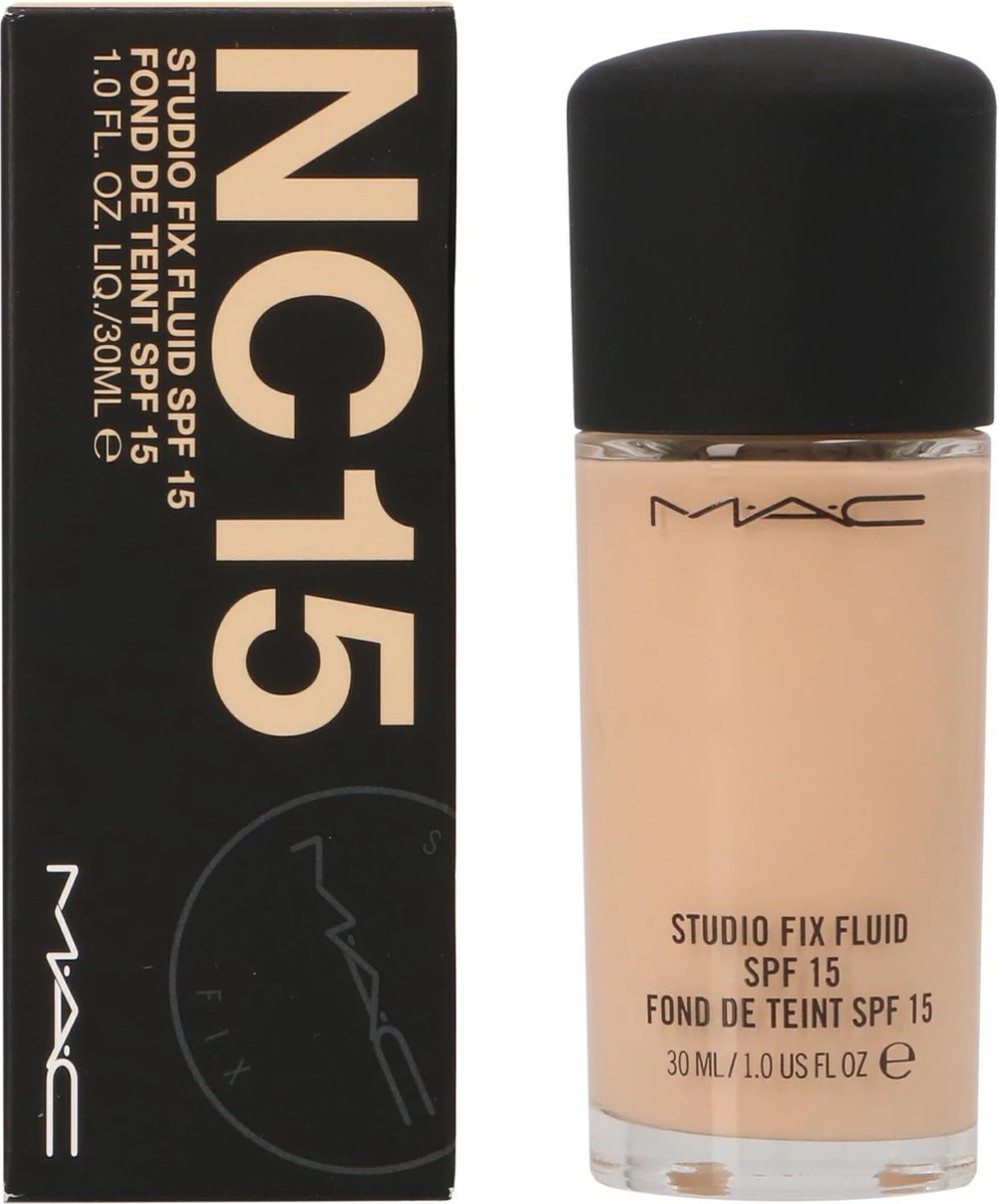 MAC Cosmetics Studio Fix Fluid Foundation - NC15 16 MAC Cosmetics Studio Fix Fluid Foundation - NC15 - Afbeelding 14